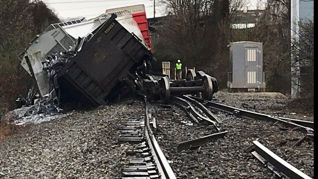 Sutherland Avenue reopens after train derails at Concord Street, no injuries reported    