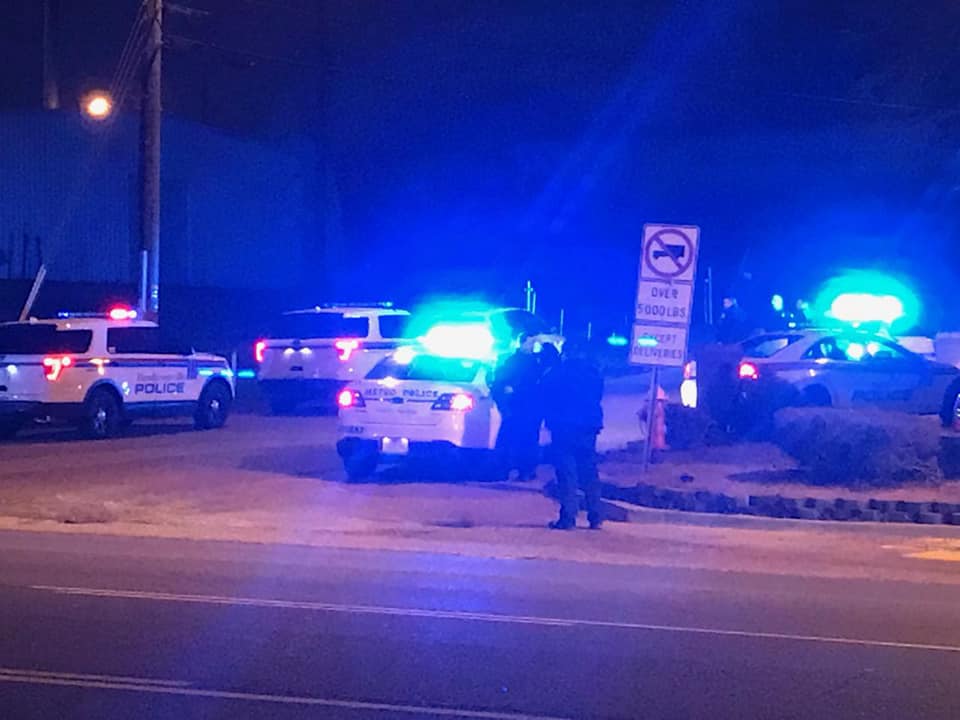 A stolen vehicle suspect is apprehended in Madison a short while ago
