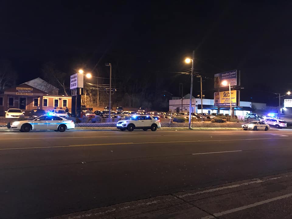 A stolen vehicle suspect is apprehended in Madison a short while ago