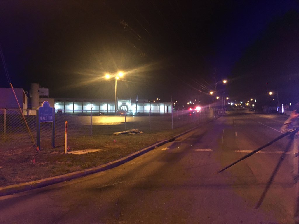 Police and Firefighters are blocking off a large area outside the Coca Cola Plant on Craighead St. because of an Ammonia leak. Very strong scent in the air. 