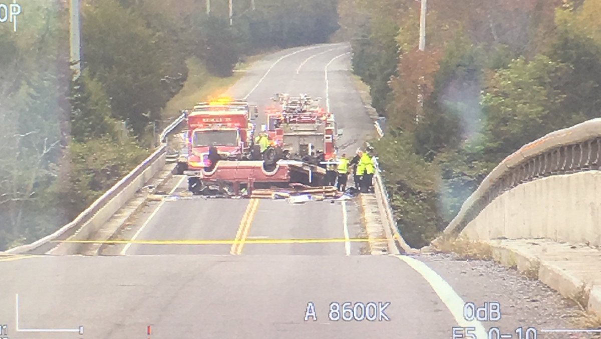 Hobson Pike is still shutdown after a fatal accident. Crews are still on the scene. 