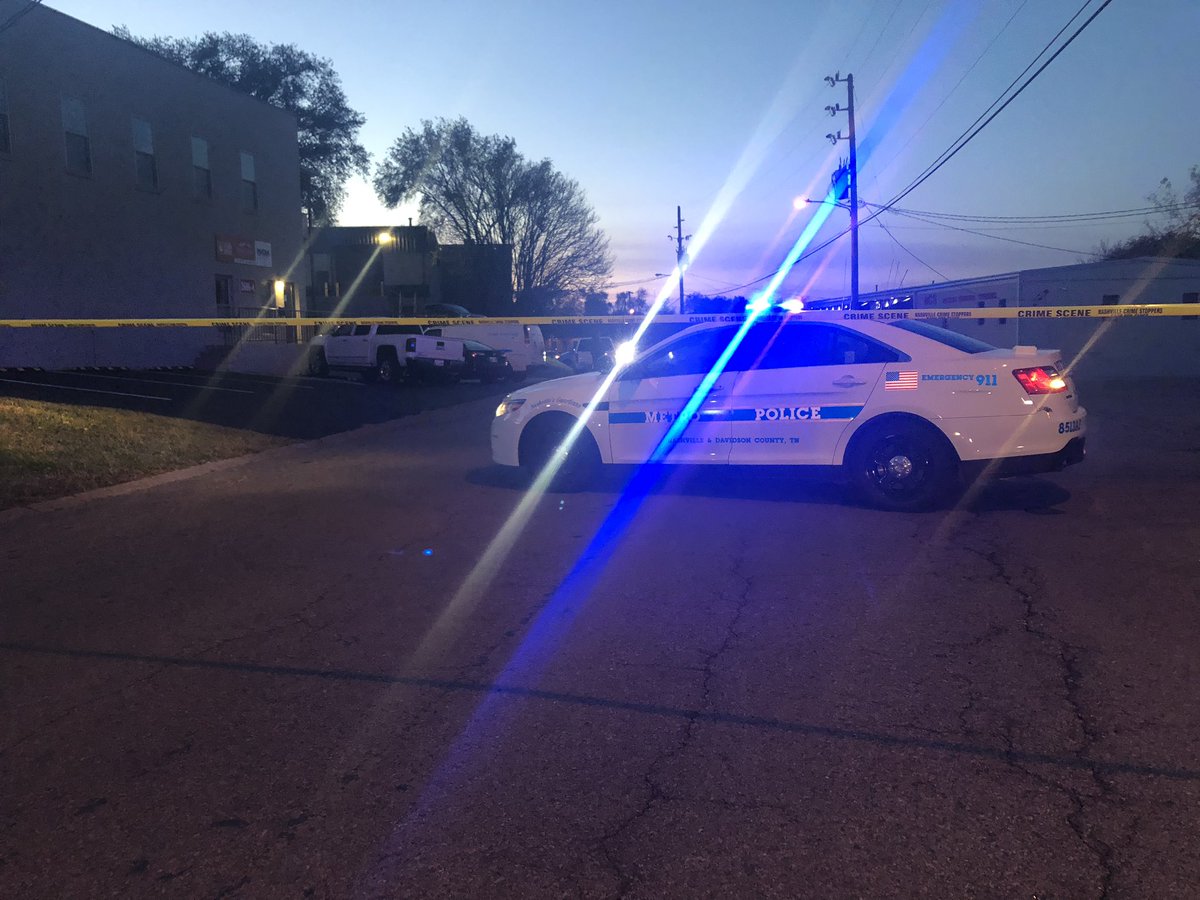 Officer shot at in Berry Hill. MNPD officer on scene confirms this started as a burglary alarm call from one of the businesses here. They haven’t confirmed which one. 