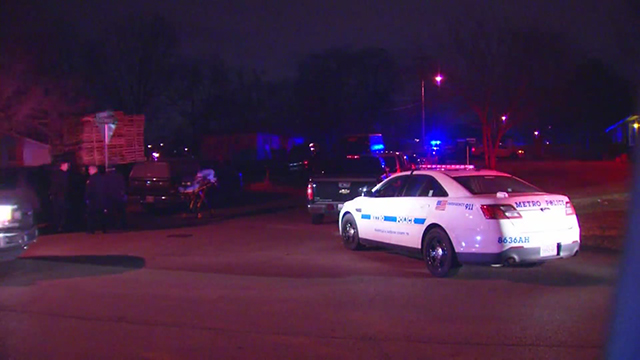 Barricade situation underway in Bellshire neighborhood. Officers have been stationed outside a home on Leondale Terrace, which is off Brick Church Pike, since at least 11:30 p.m. Sunday. 