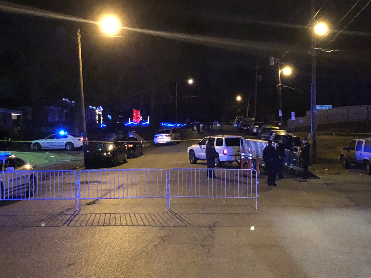 Scene of an officer-involved shooting on Hallbrook road in Frayser.   The coroner and homicide detectives are on scene.   MPD is currently setting up a perimeter.