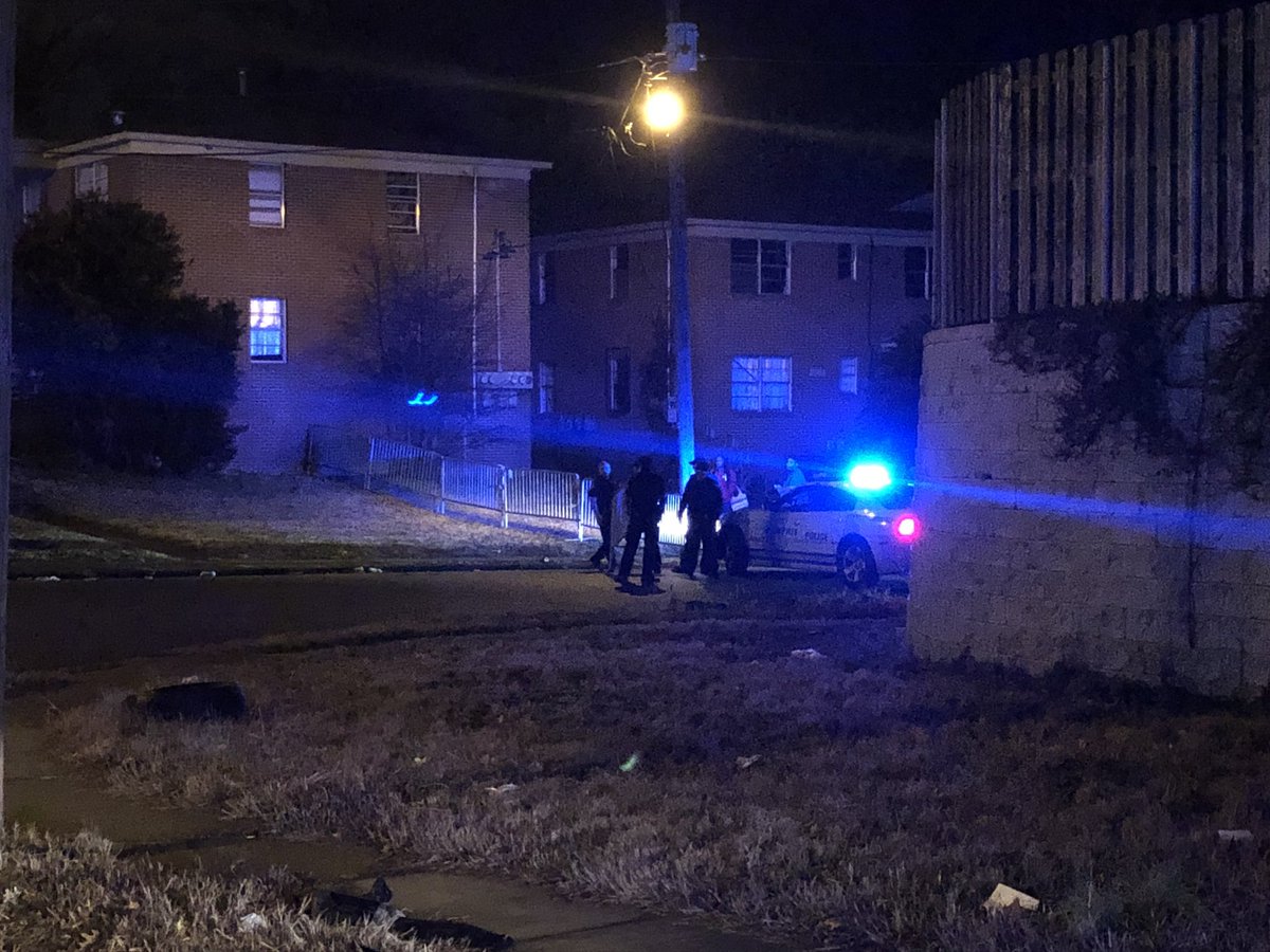 Scene of an officer-involved shooting on Hallbrook road in Frayser.   The coroner and homicide detectives are on scene.   MPD is currently setting up a perimeter.