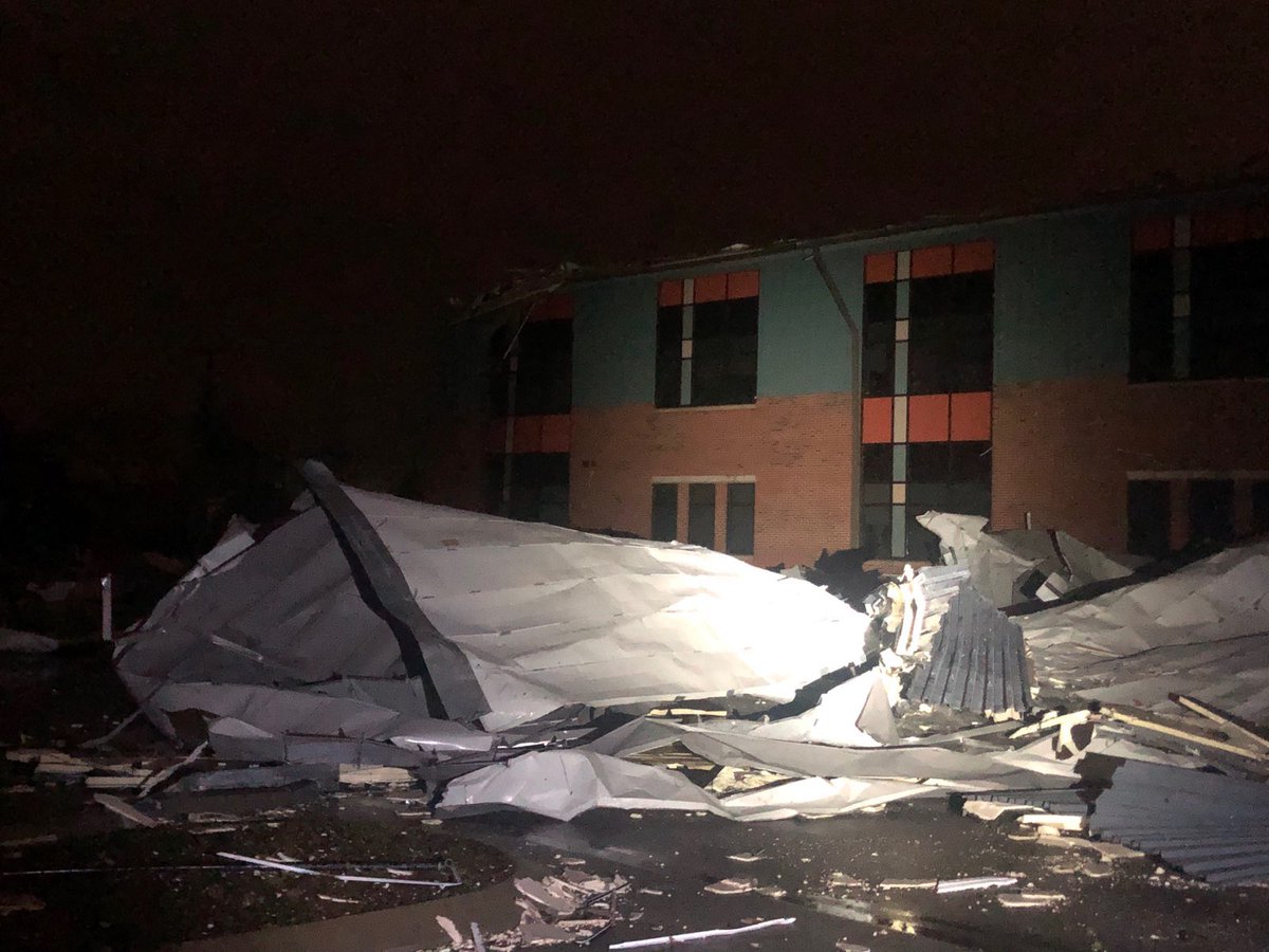 School Damage: East Brainerd Elementary Sustained Damage With Tonight’s ...