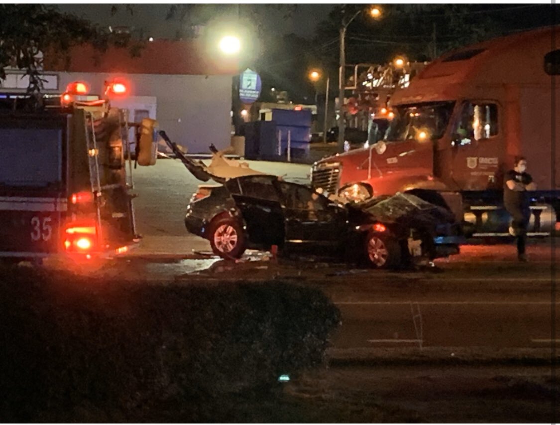 Serious injury crash at Knight Arnold at Hickory Hill. 