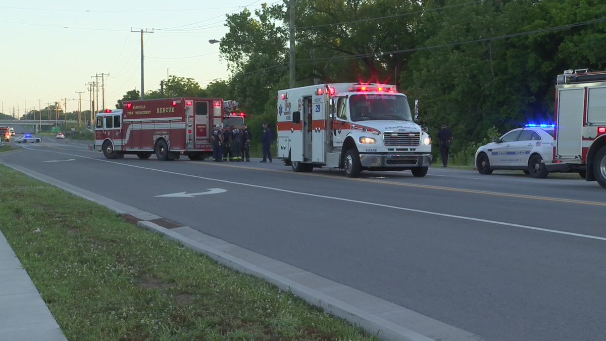 At least one person has been killed in a crash on Whites Creek Pk. near Briley Pkwy., according to the Nashville Fire Department. 