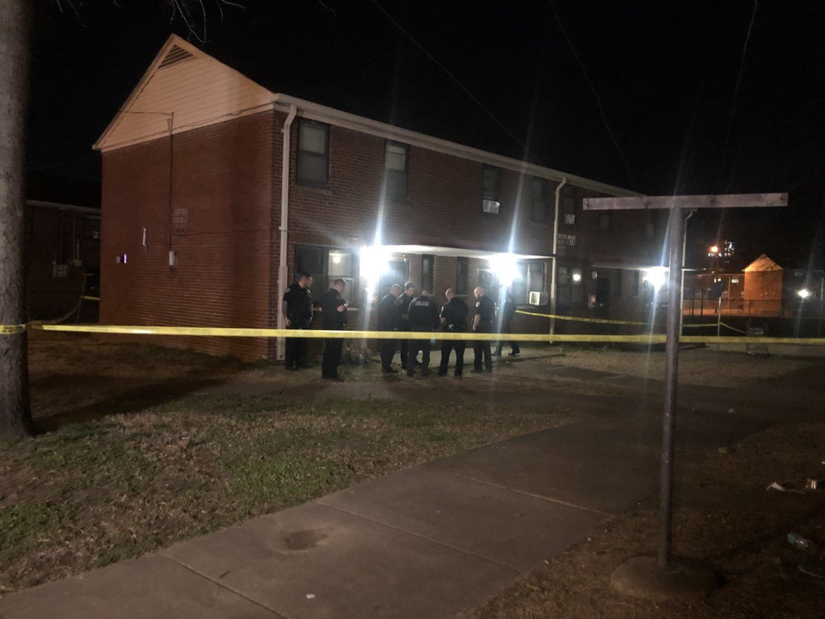 police are investigating a deadly shooting at an apartment in Edgehill.