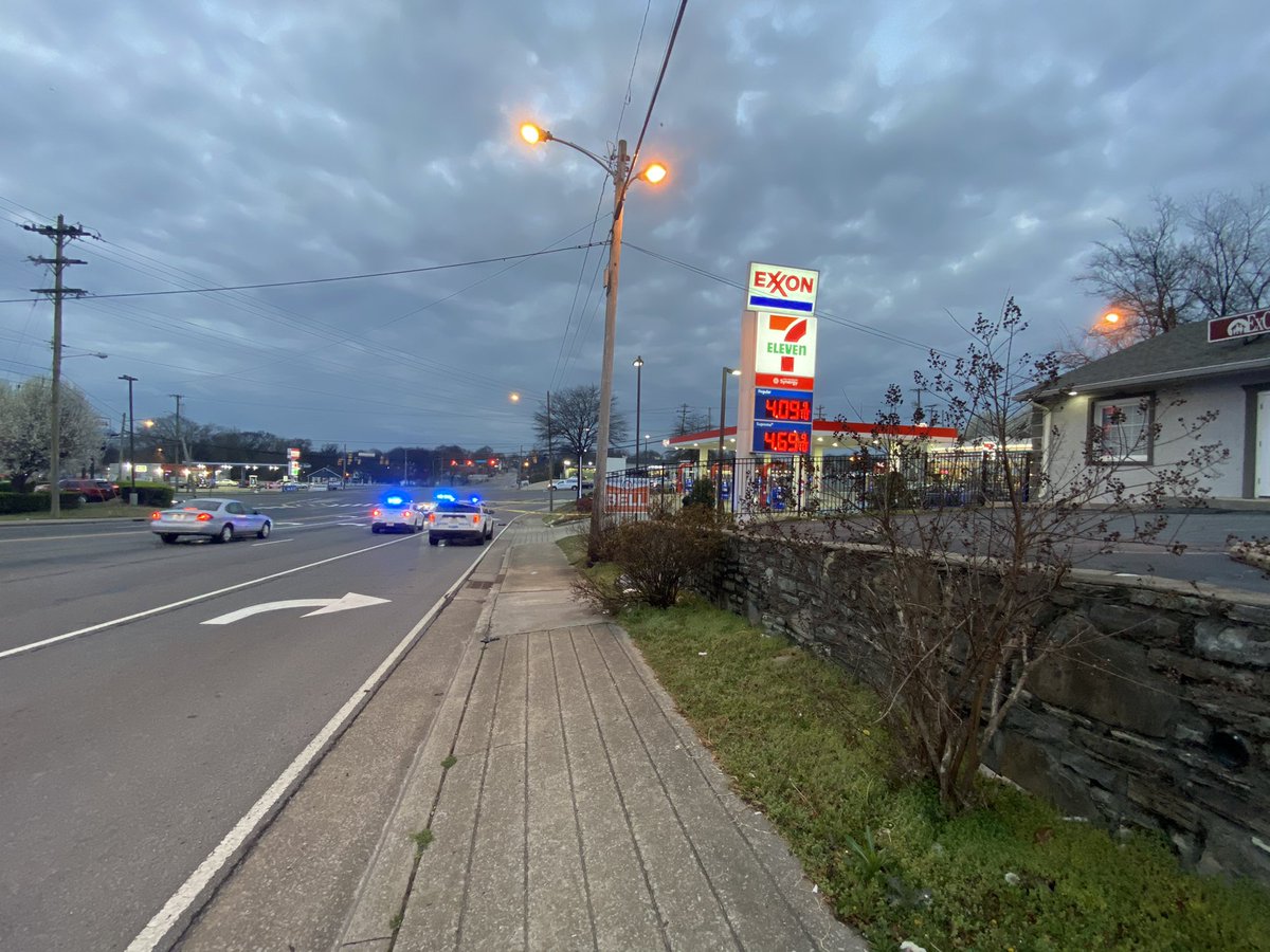 A homicide investigation is underway in front of this Exxon gas station along Clarksville Pike & Buena Vista Pike.  At this time. all we know is the victim is an adult male. Shooting call came in around 5:30am.