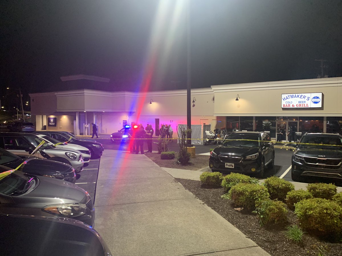 KPD officers are on scene investigating a shooting that occurred in the parking lot of Hatmaker's Bar & Grill. Two men were pronounced dead at the scene, while two other men were transported to the hospital with non-life-threatening injuries