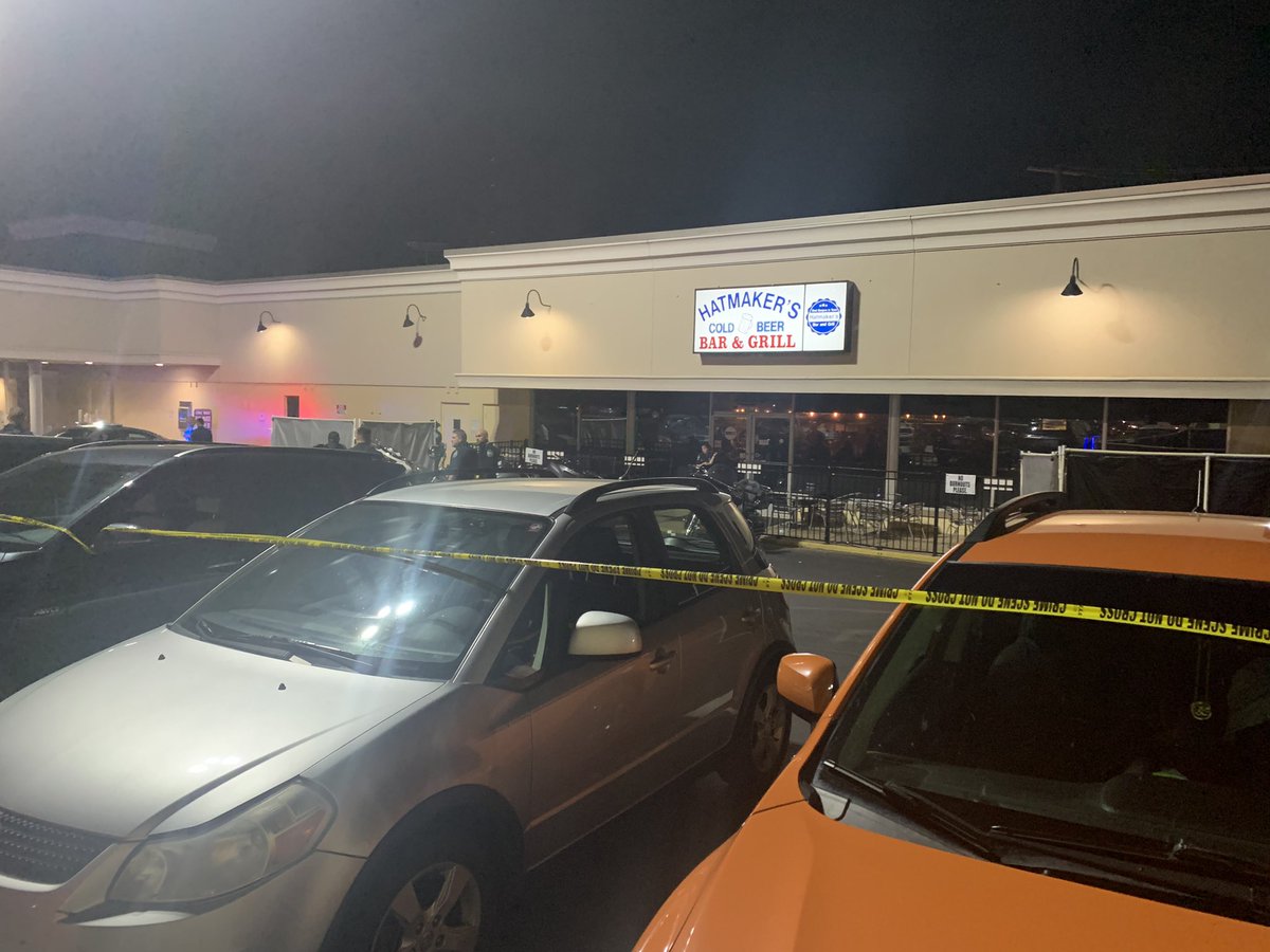 KPD officers are on scene investigating a shooting that occurred in the parking lot of Hatmaker's Bar & Grill. Two men were pronounced dead at the scene, while two other men were transported to the hospital with non-life-threatening injuries