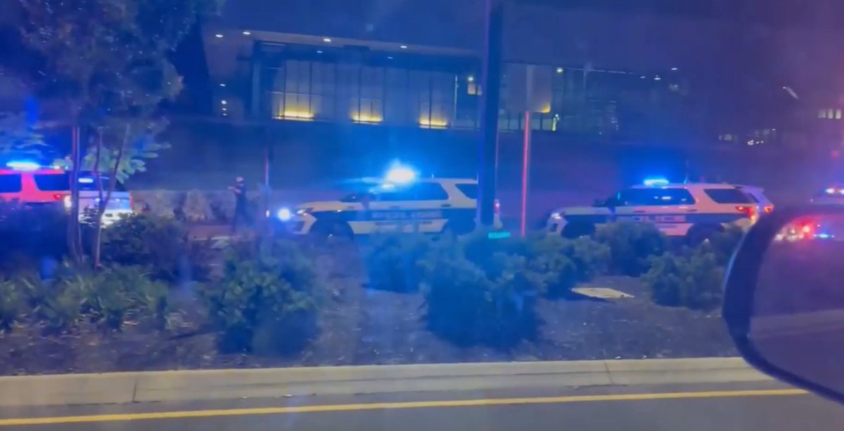 Witnesses are sharing photos and videos from the scene after a reported shooting at MTSU, where Riverdale High School's graduation was being held. S:   (Courtesy Mohammad Hamo)