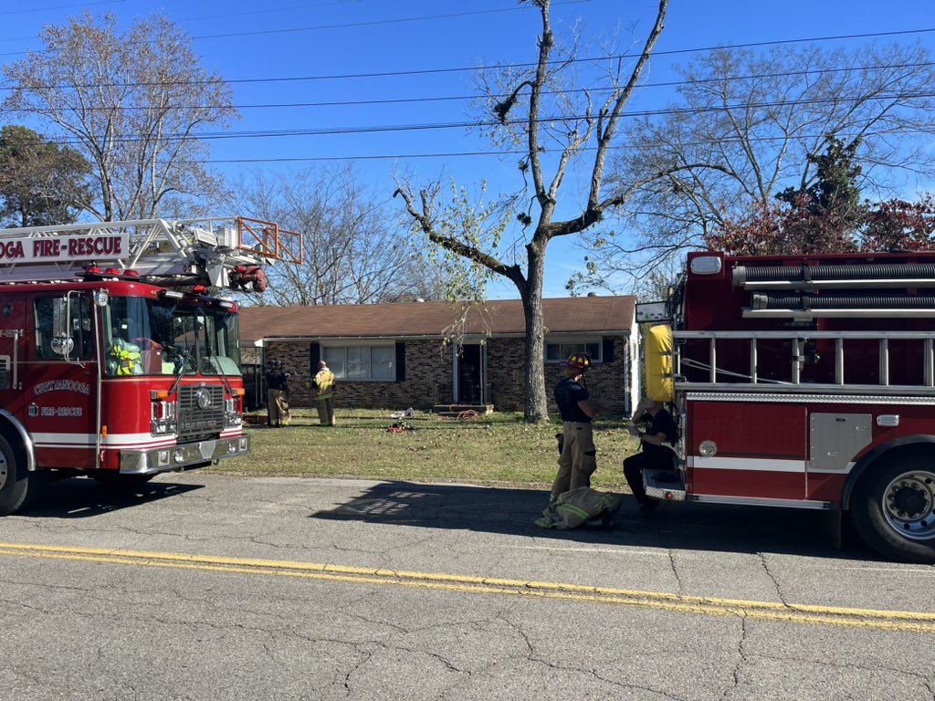 Woodmore Lane: Small fire in bathroom Wednesday afternoon contained to a cabinet. One person home and made it out safely. No injuries