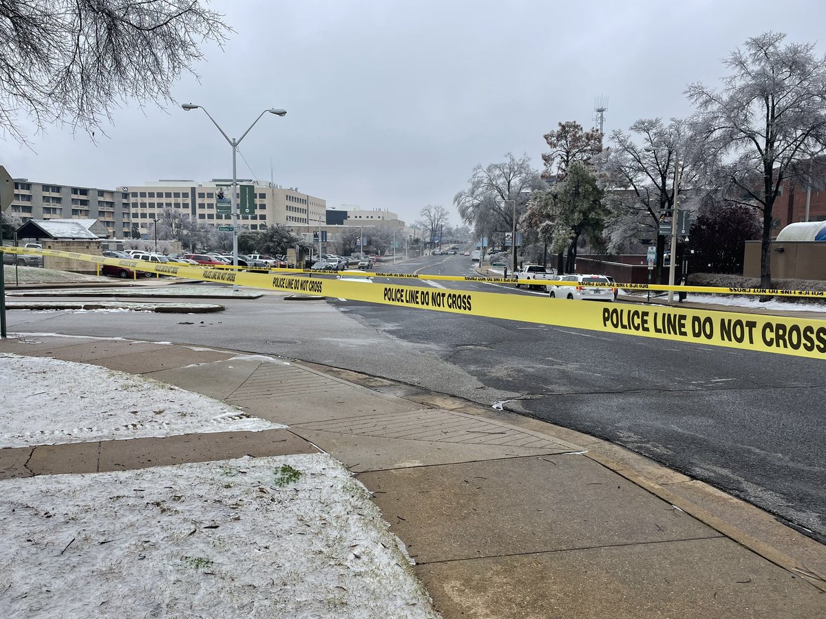 TBI is investigating an MPD officer-involved shooting at White Station Library. One person is dead and an officer was critically injured. Large police presence at Regional One Hospital where the officer was taken