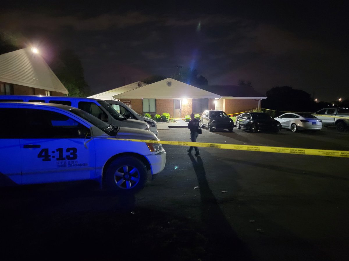 The man fatally shot just before 7:30 p.m. outside a building used by the 4:13 Strong residential pgm for men on Foster Ave is identified as Michael Harvell, 44. Detectives are continuing to look for Malik Turrentine, 19, for questioning.