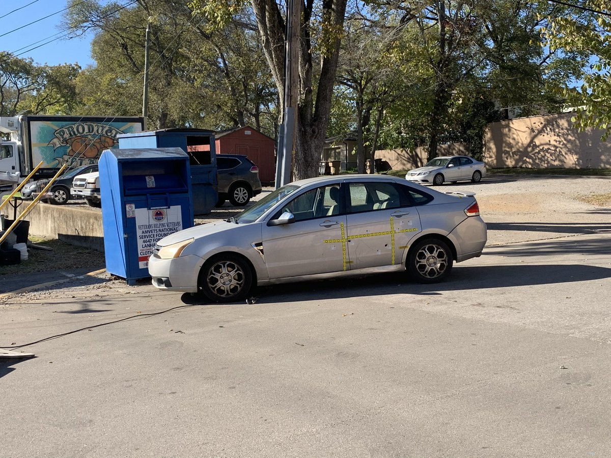 An 18-yr-old male is critically injured after today’s noon targeted shooting at 46th & Charlotte. The victim was in the back seat of a silver Ford sedan as it was followed by a possible gold Chevy Cruze prior to gunfire near the intersection as the cars approached the red light