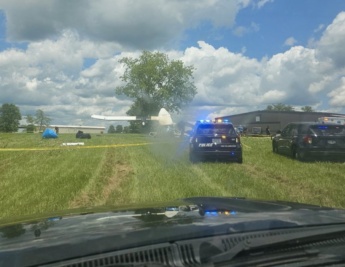 A plane with at least 16-20 people on board has crashed in Coffee County, Tennessee, about 60 miles south of Nashville, according to the Tennessee Highway Patrol