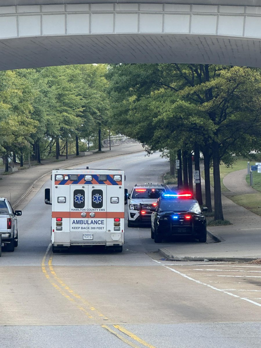 Rescue crews are responding to the Tennessee River after receiving reports that a person jumped off the Market Street Bridge