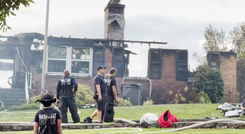 A man was found dead inside a burning home on Hunters Hill Road early Friday, and investigators are working to determine what caused the blaze that left the home a total loss, according to the Nashville Fire Department