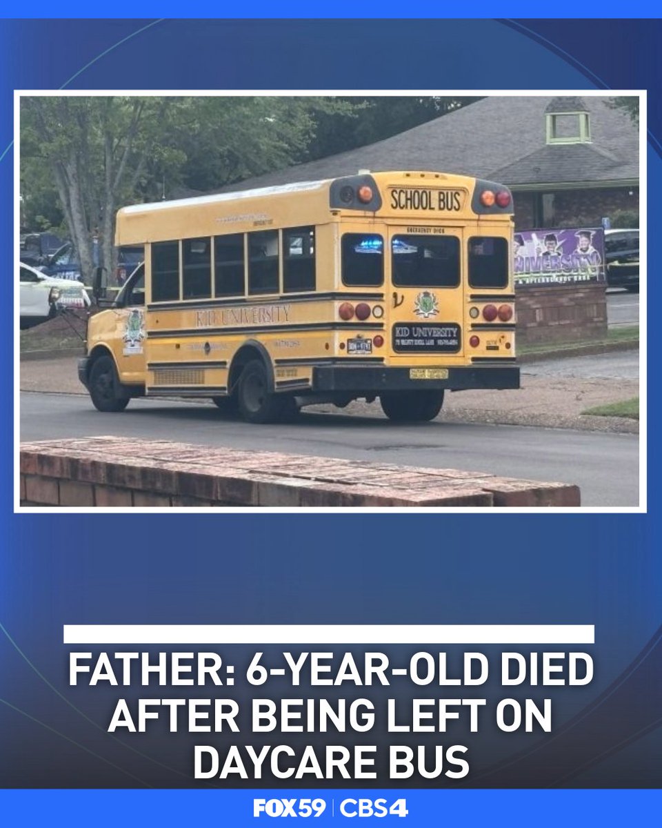 A Memphis, Tennessee, man said his 6-year-old, nonverbal child with autism died after being left on a daycare bus