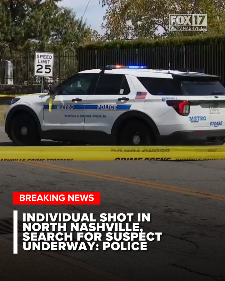 Police say one person was shot and another individual is wanted after a shooting in North Nashville Monday morning